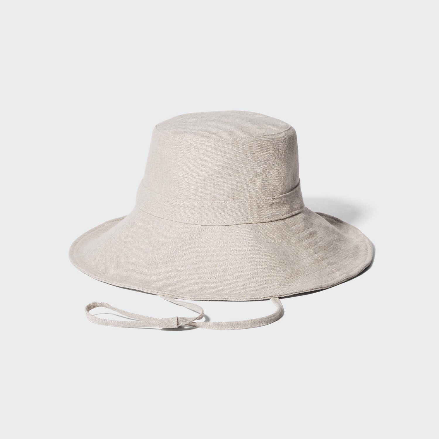 

Панама Uniqlo женская с широкими полями, бежевый