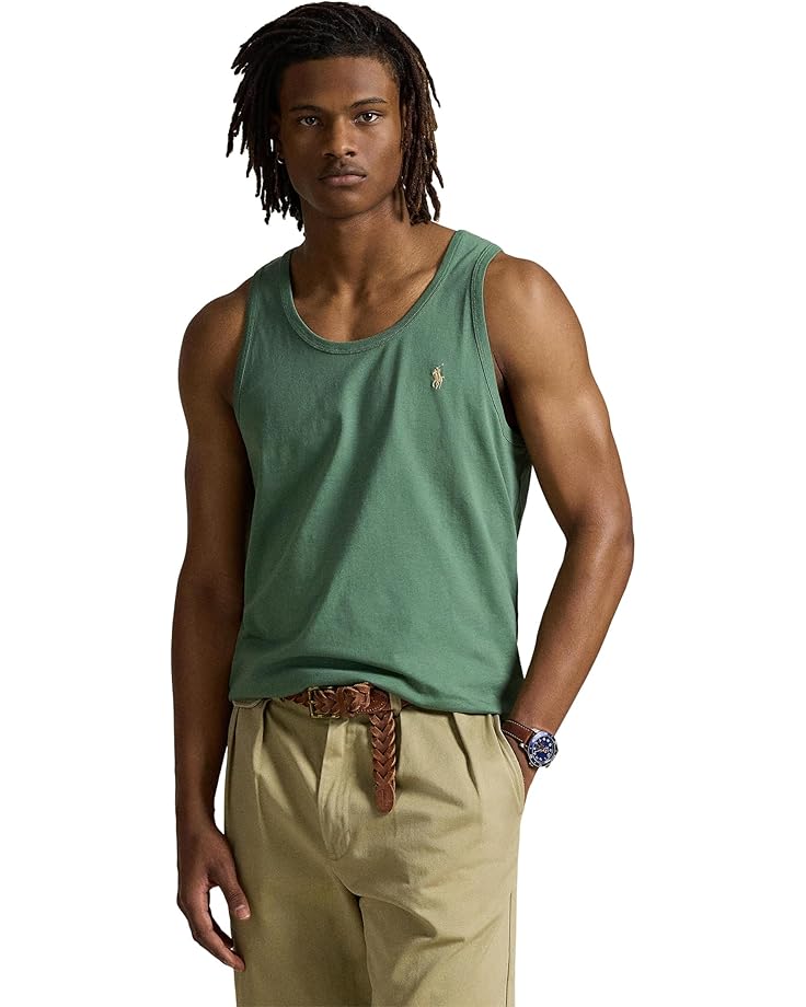 

Топ Polo Ralph Lauren Washed Jersey Tank, цвет Fatigue