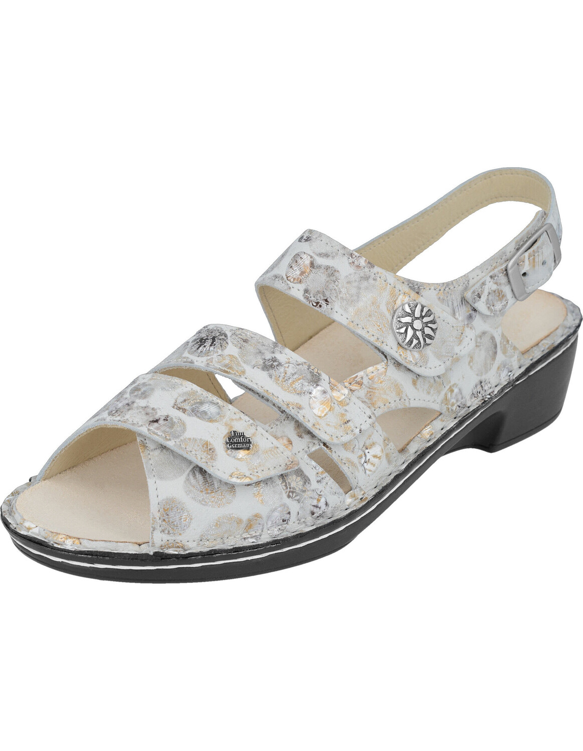 Сандалии Finn Comfort Keilsandalette, серый