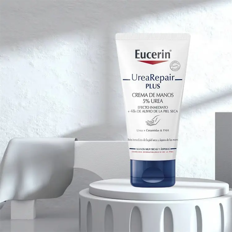 Крем для рук с 5% мочевины увлажняющий 75мл/75мл*2 Eucerin — фото 3