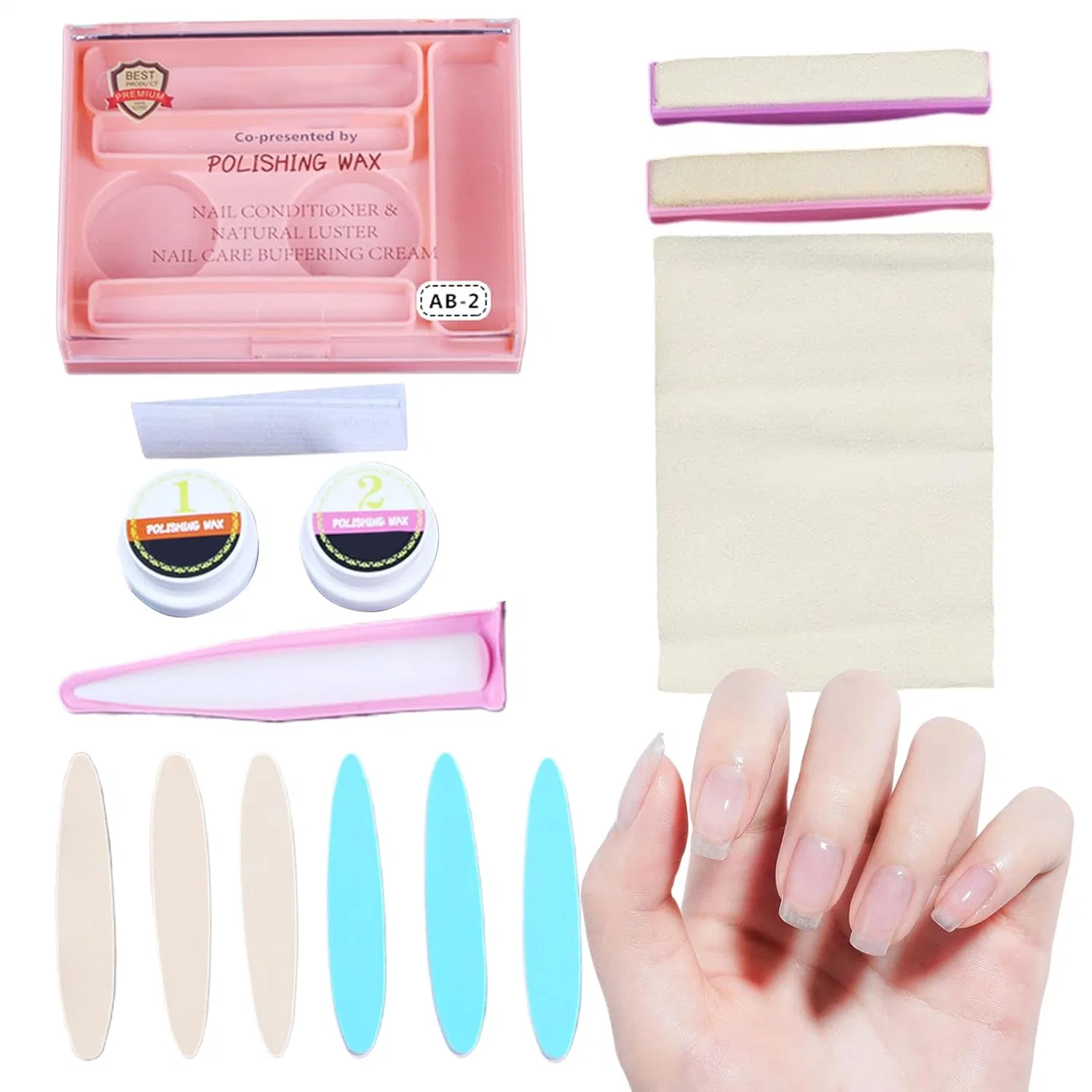 Японский набор для маникюра Powder Nail Kit Generisch