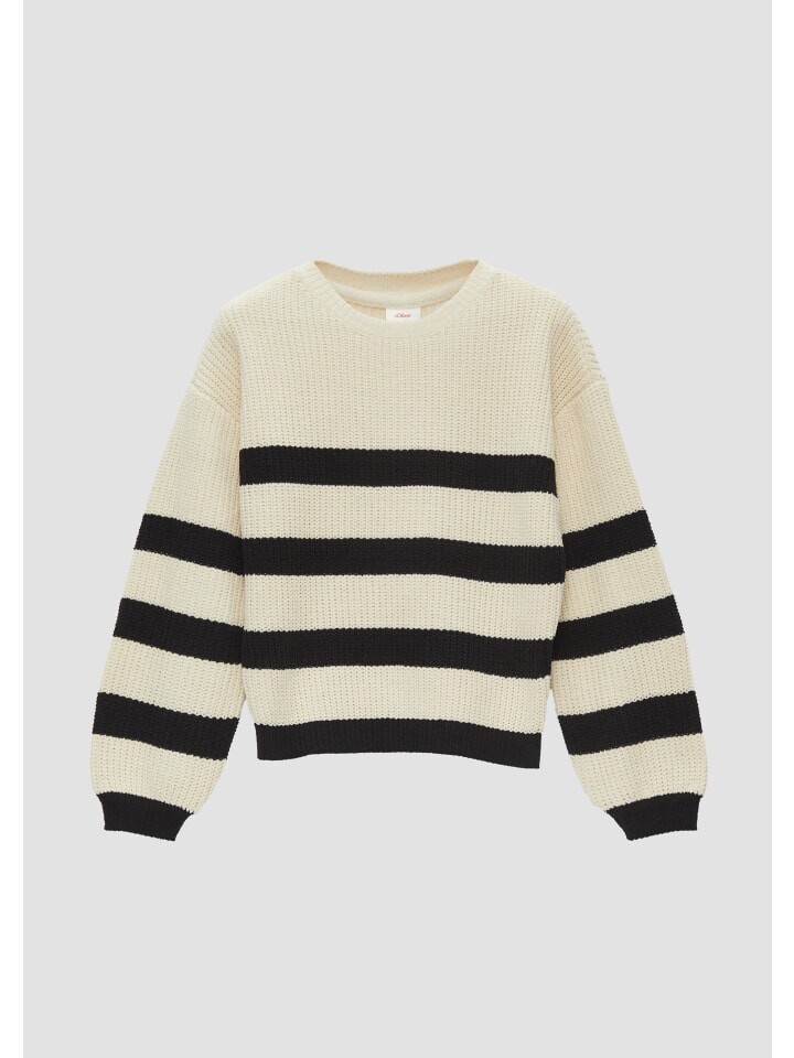 

Пуловер s.Oliver Strickpullover langarm, бежевый