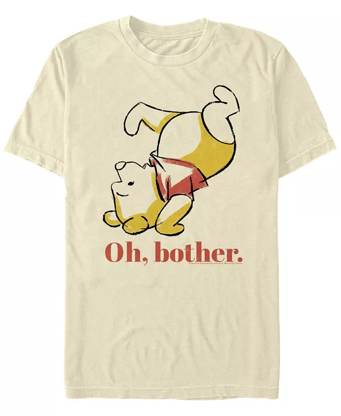 

Мужская футболка Oh Bother Bear с коротким рукавом Fifth Sun, коричневый/бежевый
