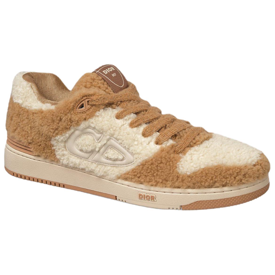 DIOR B57 Dribble Low top Skateboard Shoes Unisex Brown White Limited Edition Numbered Edition — фото 4