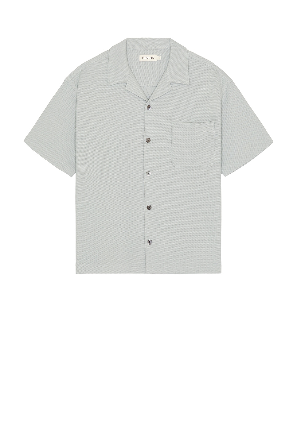 

Рубашка расслабленного кроя Jacquard Frame, grey blue