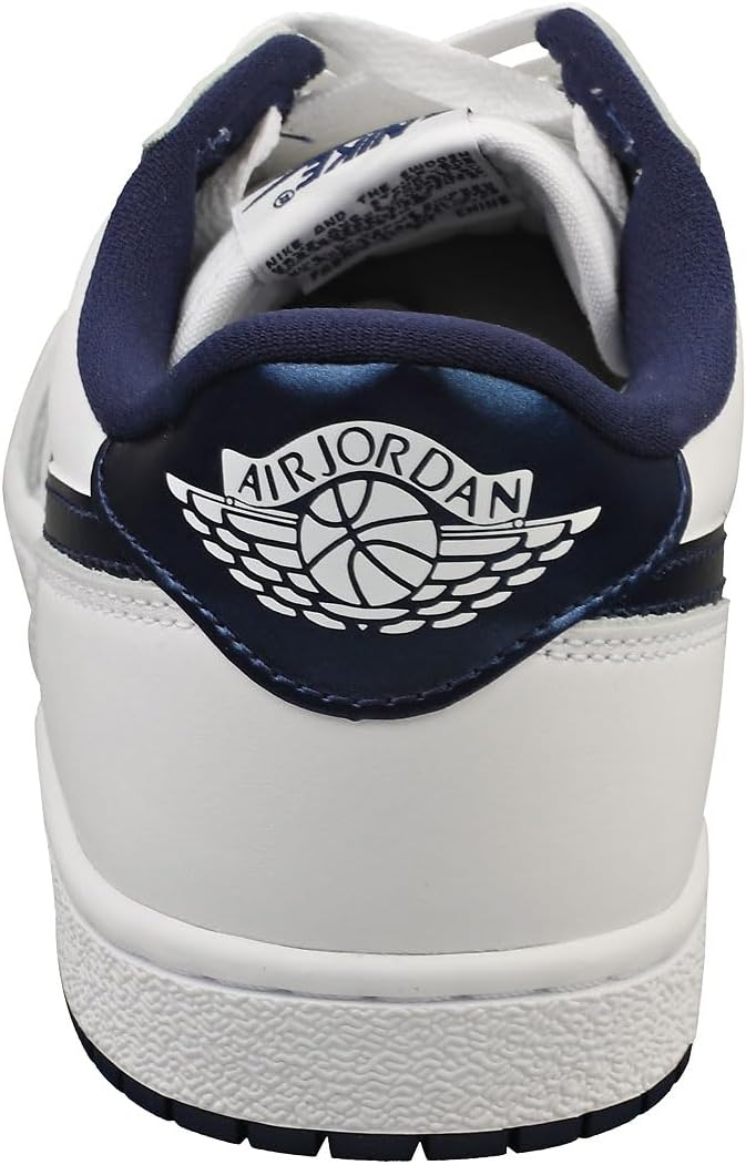 Мужские кроссовки Nike Air Jordan 1 Low '85, Summit White/Navy-White — фото 4