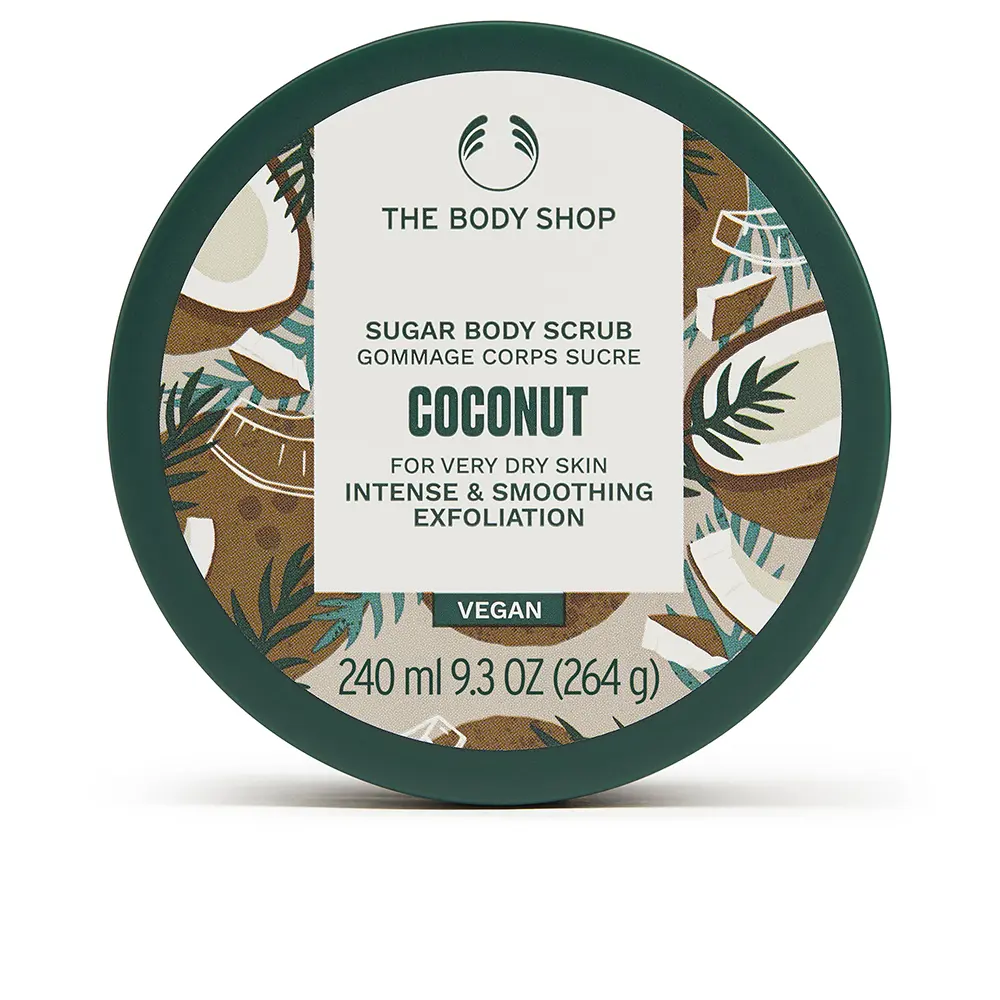 

Крем для тела Coconut exfoliante corporal de azúcar The Body Shop, 240 мл.