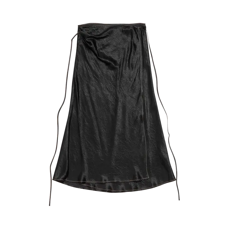 

Юбка Acne Studios Belted 'Black', черный