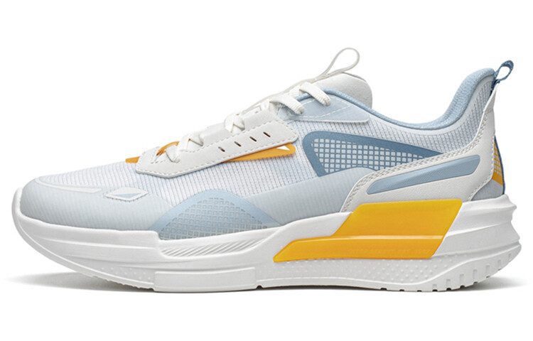 

XTEP Airfoil Lifestyle Shoes Men Low-top Slightly White/tidal Blue/sea Fog Blue