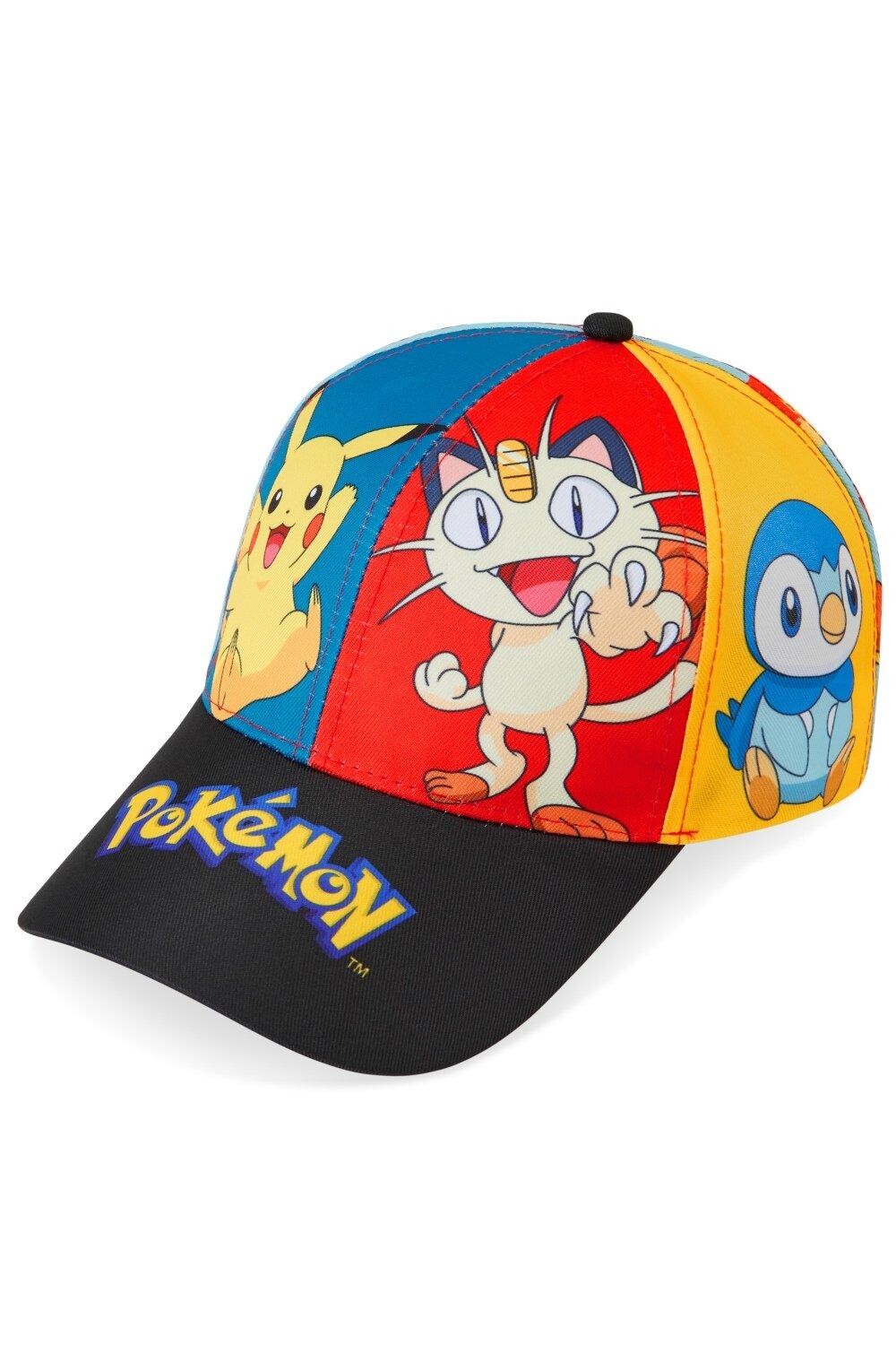 

Кепка с принтом вставки Pokemon, мультиколор
