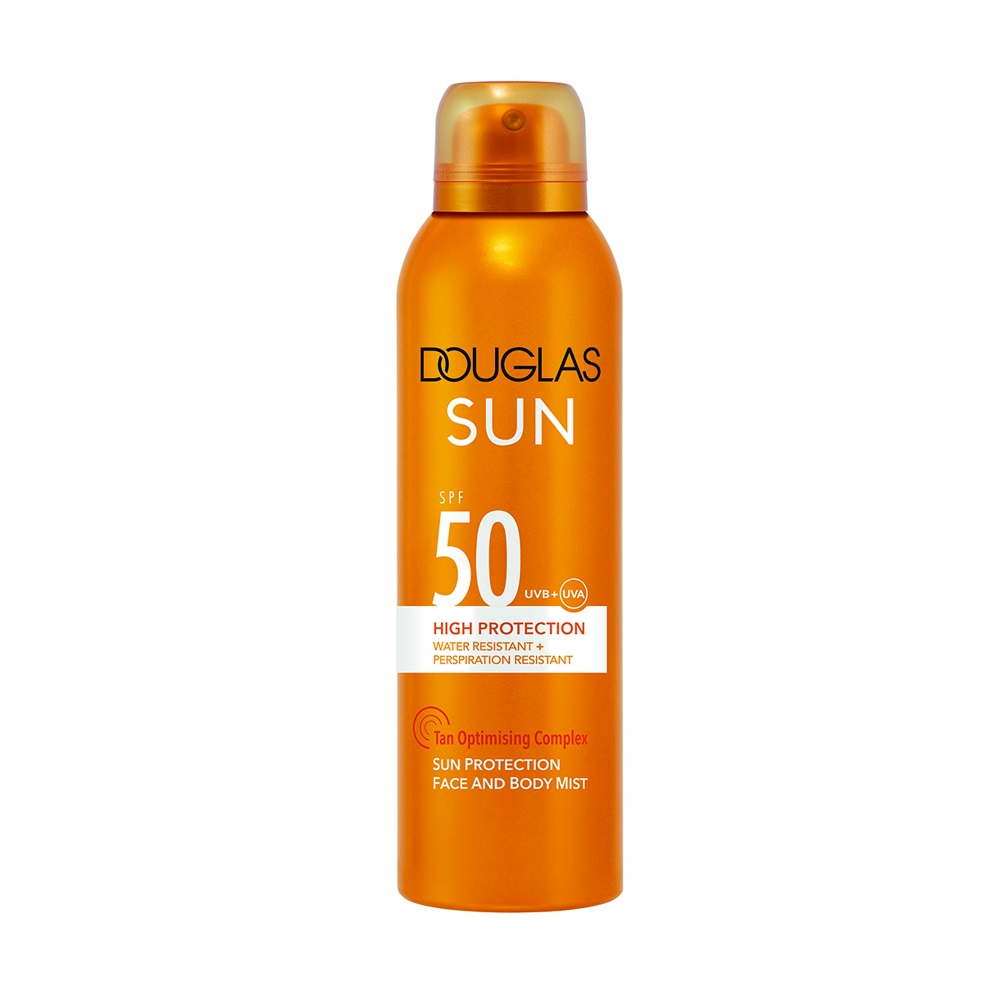 

Сильный защитный солнцезащитный спрей для лица и тела SPF 50 douglas sun protection face and body mist spf 50 Douglas Collection, 200 мл