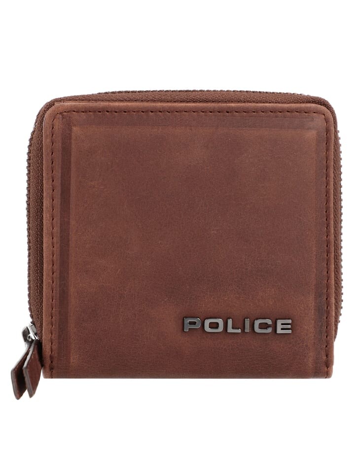

Кошелек Police, коричневый