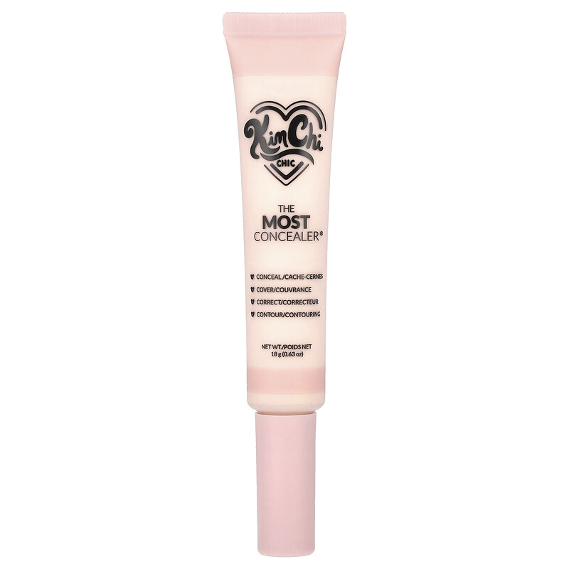 

KimChi Chic Beauty, The Most Concealer, 02 персикового цвета, 18 г (0,63 унции)