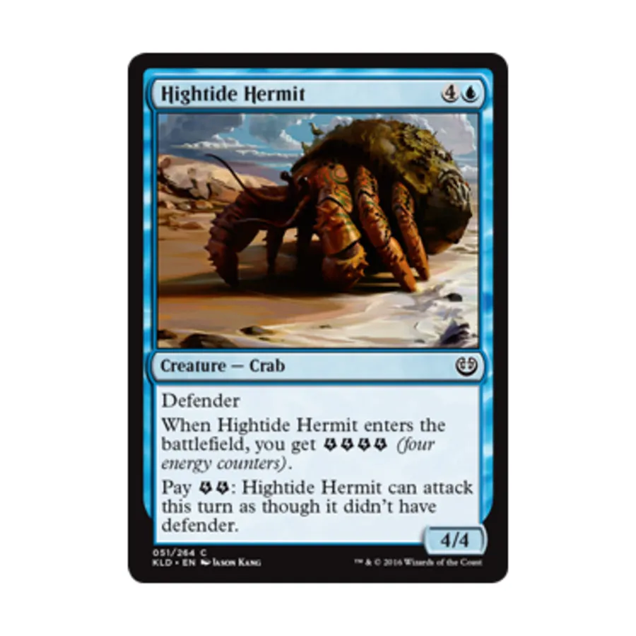 

CCG Отшельник Высокого Прилива (С) (Фольга), MTG - Kaladesh