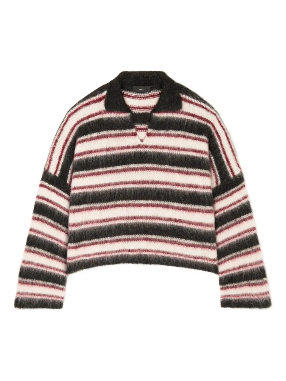 

Свитер Grunge в полоску Alanui, серый