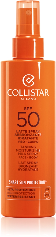 

Увлажняющий молочко-спрей для загара, солнцезащитный лосьон для улучшения загара Collistar, 200 мл
