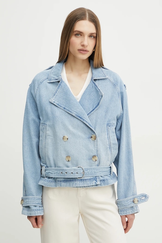 

Джинсовая куртка Boss Orange, синий