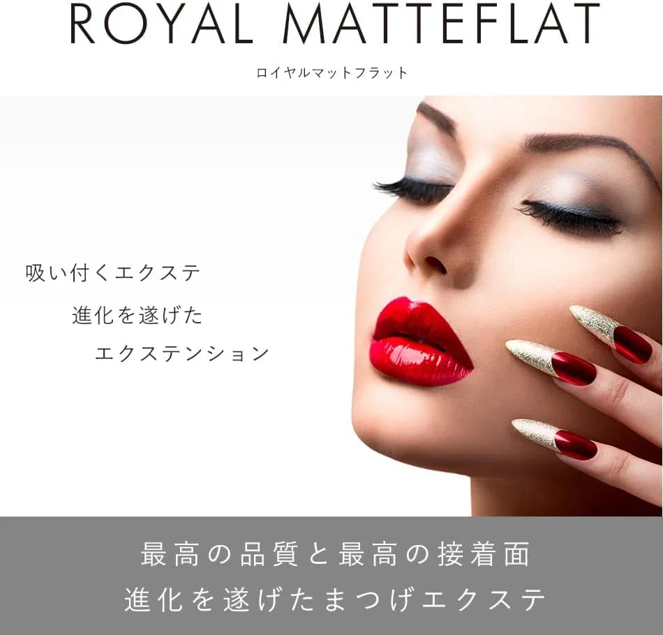 Ресницы для наращивания Royal Lash Matte Flat 6 рядов D-curl 0.15 мм 8 мм — фото 2