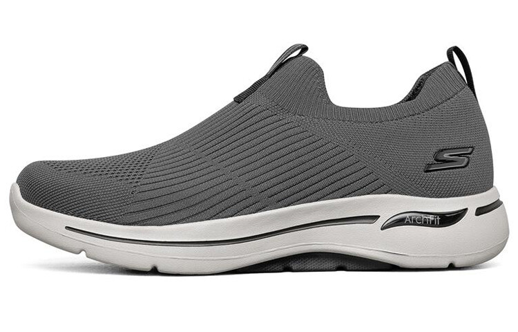 

Кроссовки для бега Go Walk Arch Fit для мужчин с низким верхом, угольно-черные Skechers