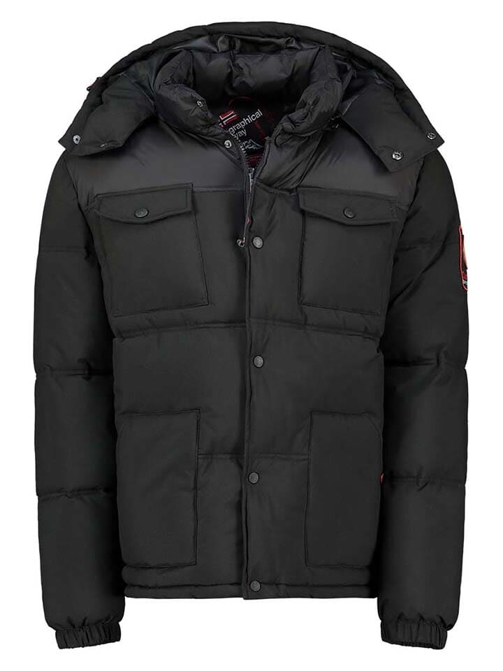 

Стеганая куртка Geographical Norway Steppjacke Bareda, черный
