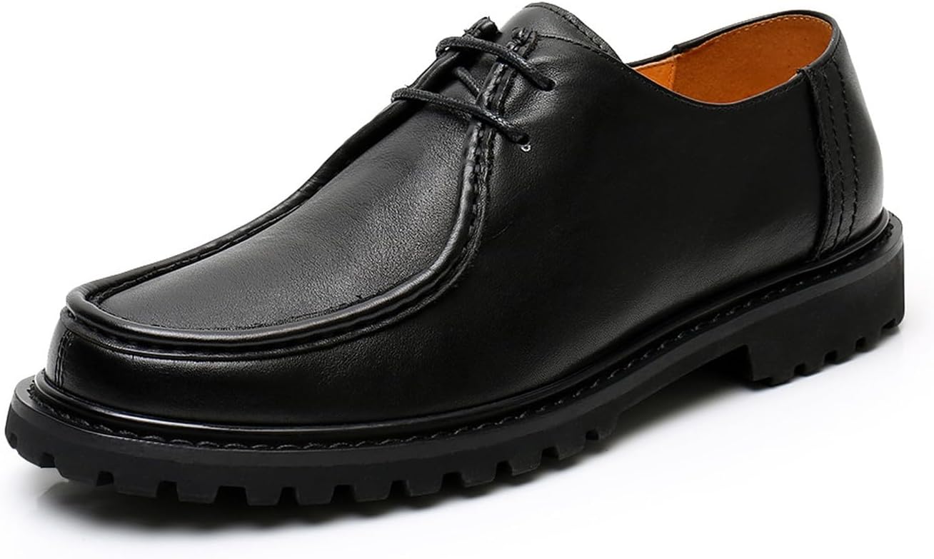 

Мужские оксфорды Santimon, черные, формальные кожаные туфли дерби, уникальные, повседневные, на шнуровке