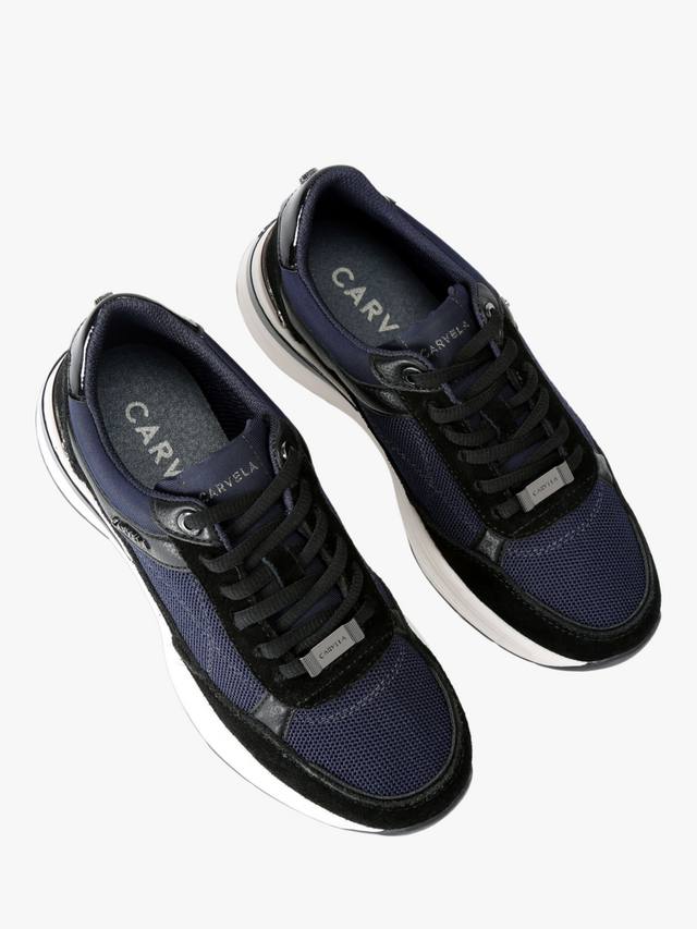 Кроссовки Presto на шнуровке Carvela, Navy/Multi — фото 2