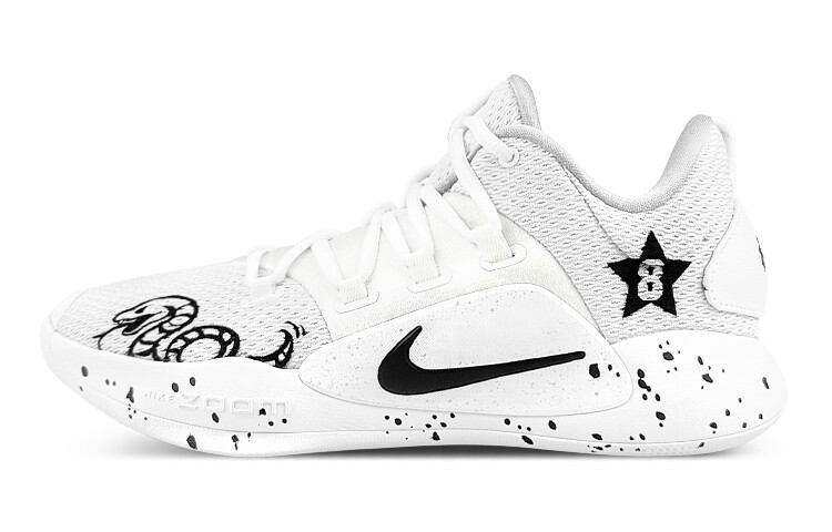 

Баскетбольные кроссовки Hyperdunk X мужские с низким верхом белые/черные Nike