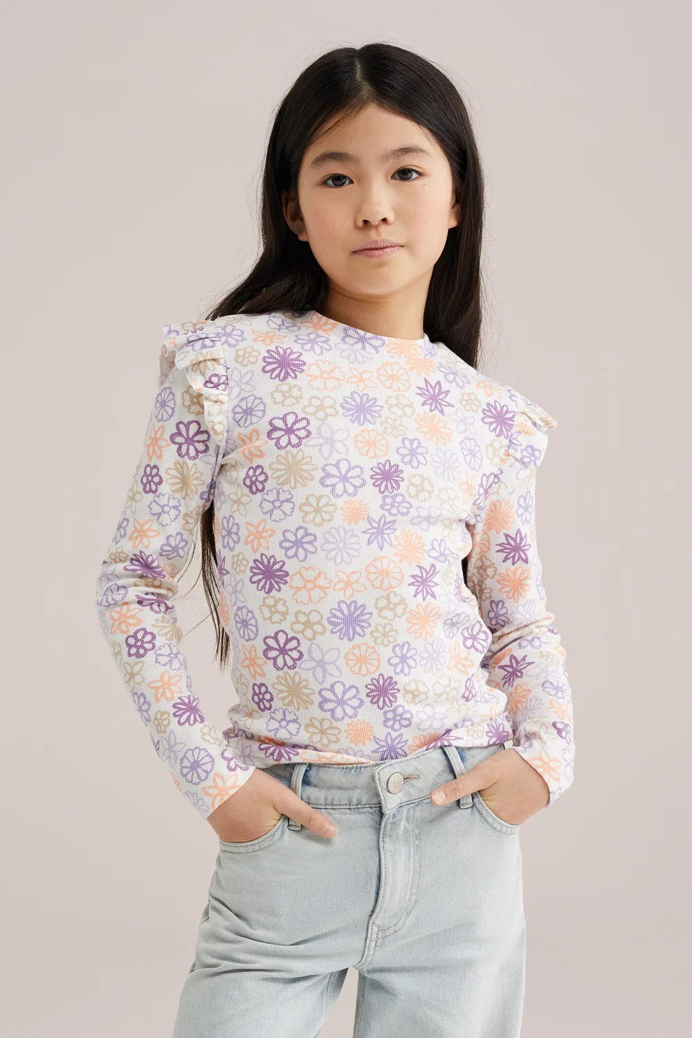 Футболка 'Meisjes' We Fashion, Mixed Colors — фото 2