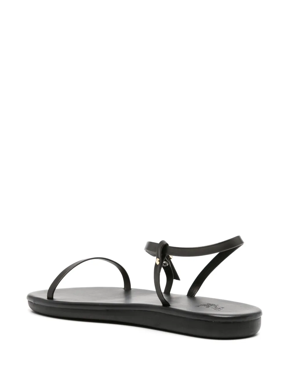 Сандалии Niove на плоской подошве Ancient Greek Sandals, черный — фото 3