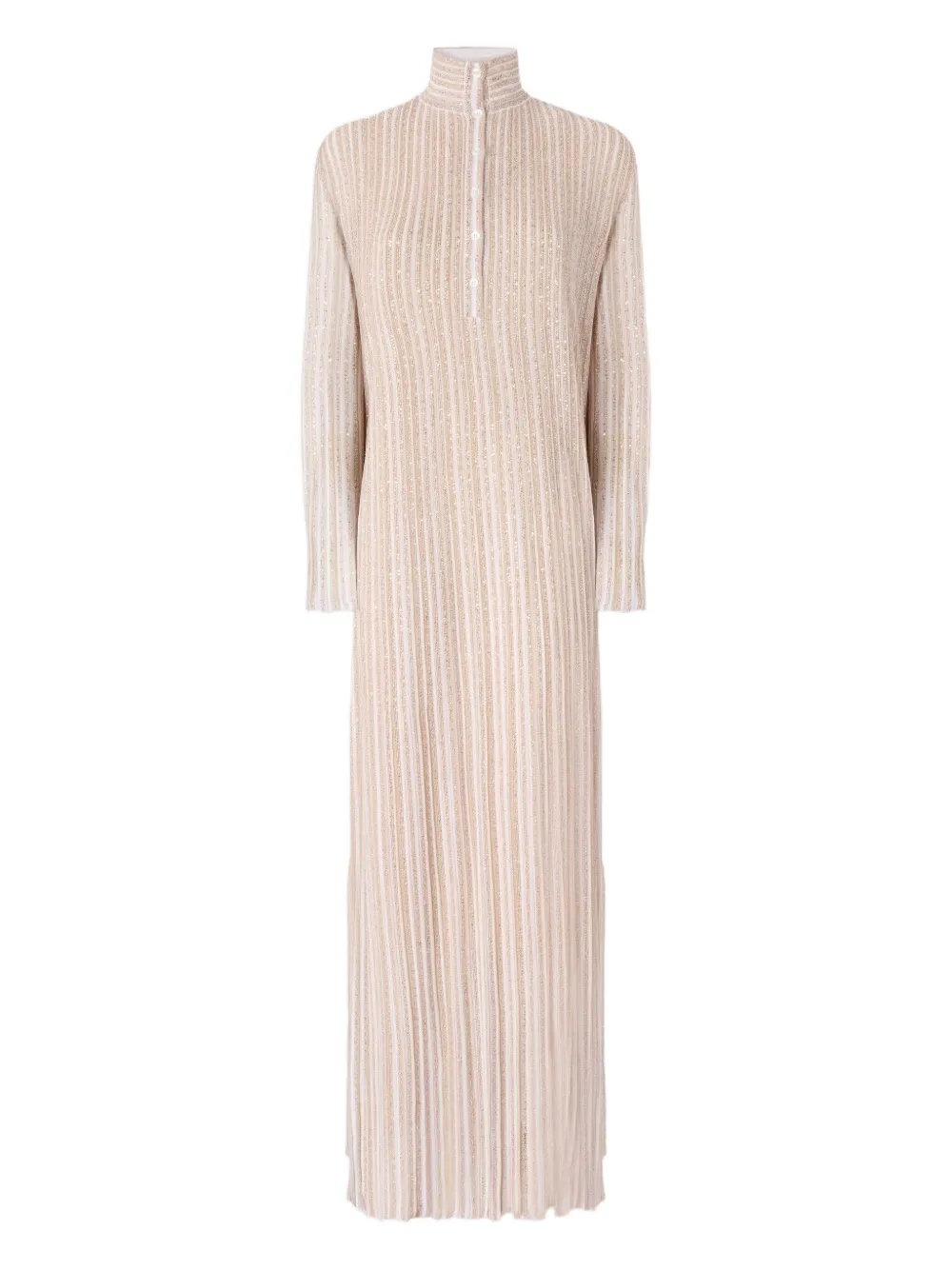

Платье макси с пайетками Missoni, белый