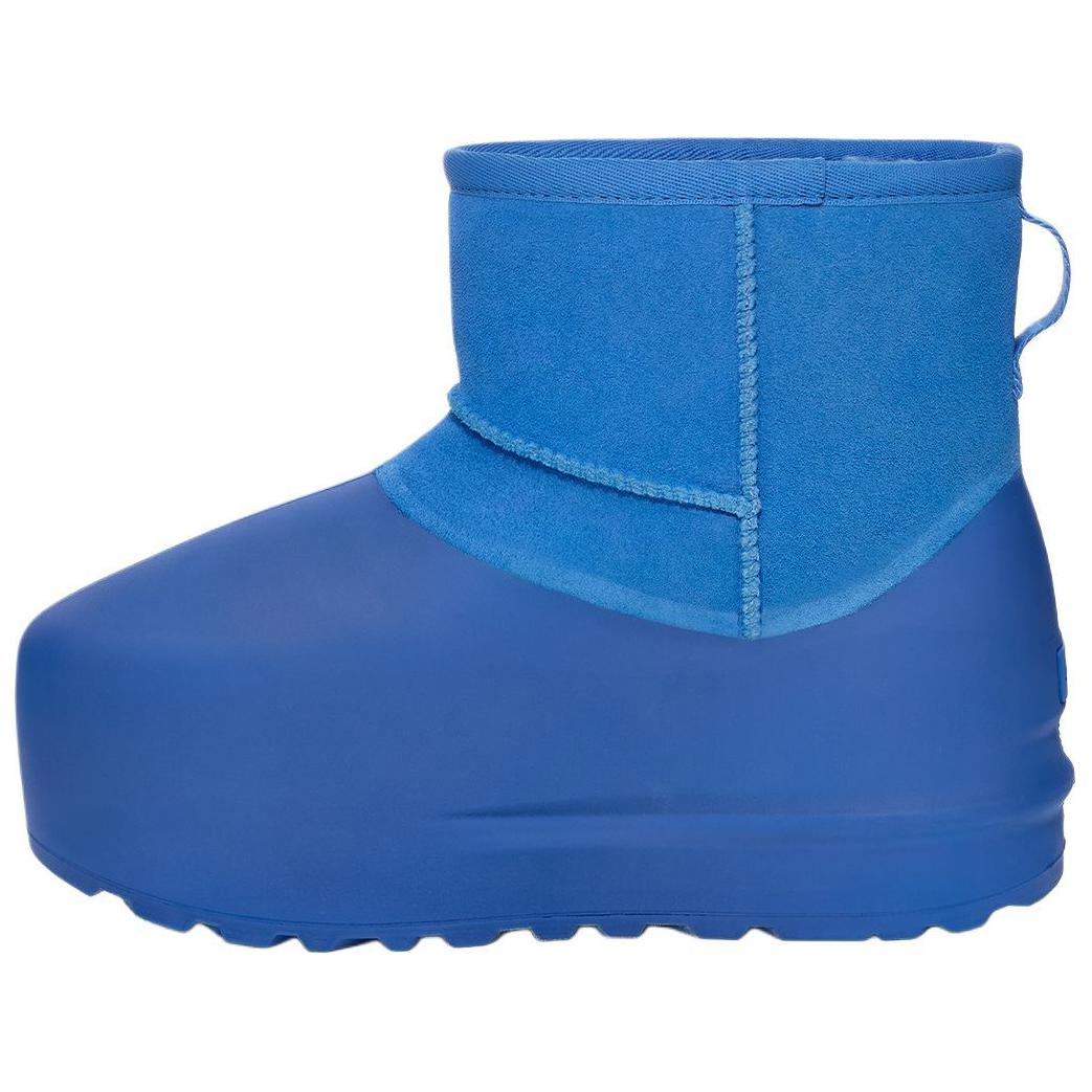 Ботинки UGG с литыми каблуками, синий
