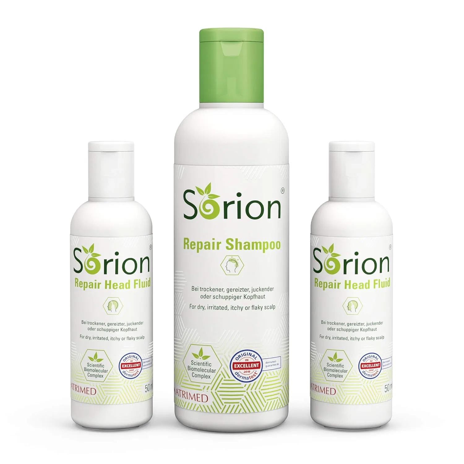 Набор для ухода за кожей головы Sorion: шампунь и флюид Sorion — фото 2