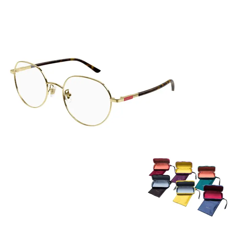 

GUCCI Очки с круглой оправой, Tortoiseshell