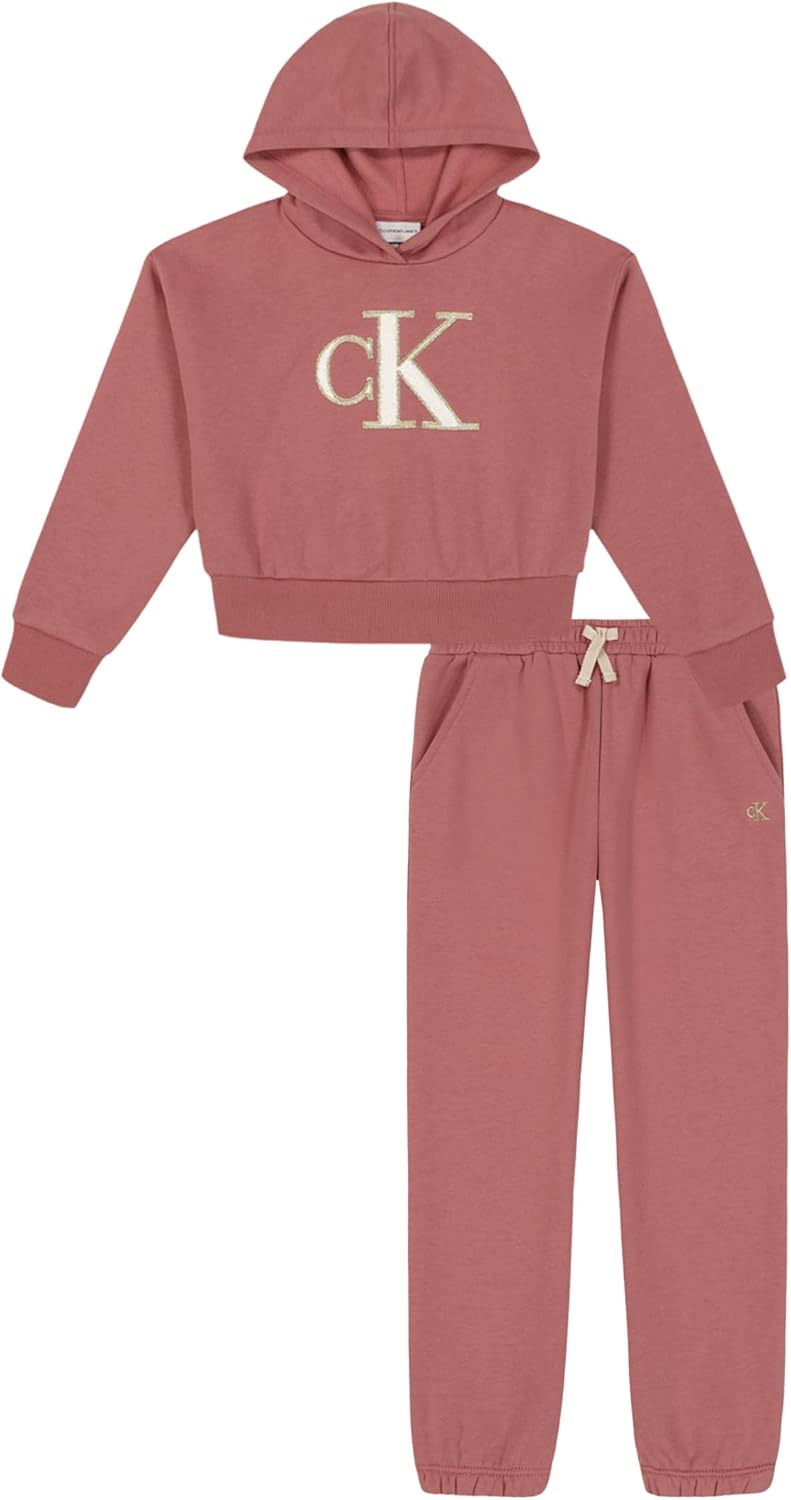 

Комплект из 2-х флисовых брюк Calvin Klein для мальчиков, Mesa Rose