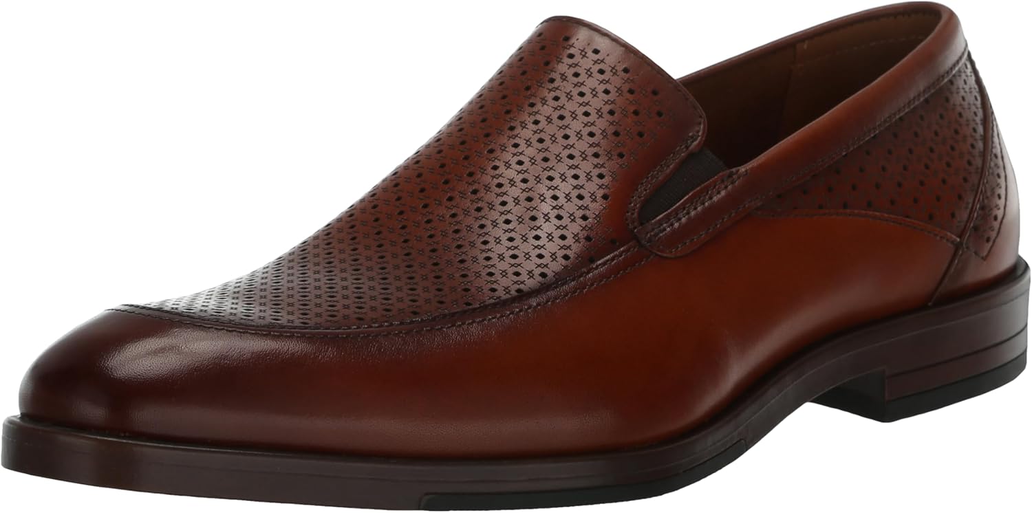

Мужские лоферы Stacy Adams Aiden Moc Toe без застежек, Cognac