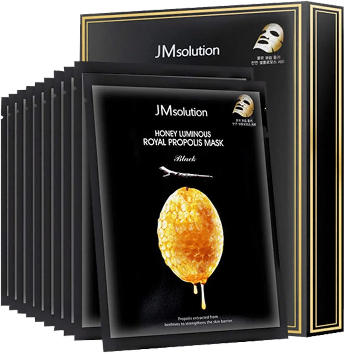 Маска для лица JMsolution — С прополисом и медом, x, 30 мл
