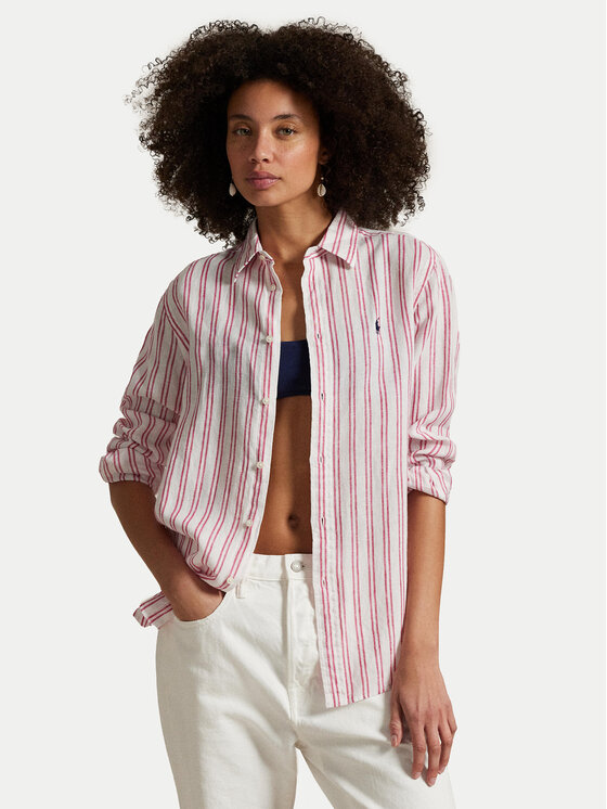 

Рубашка классического кроя 211970691008 Polo Ralph Lauren, розовый