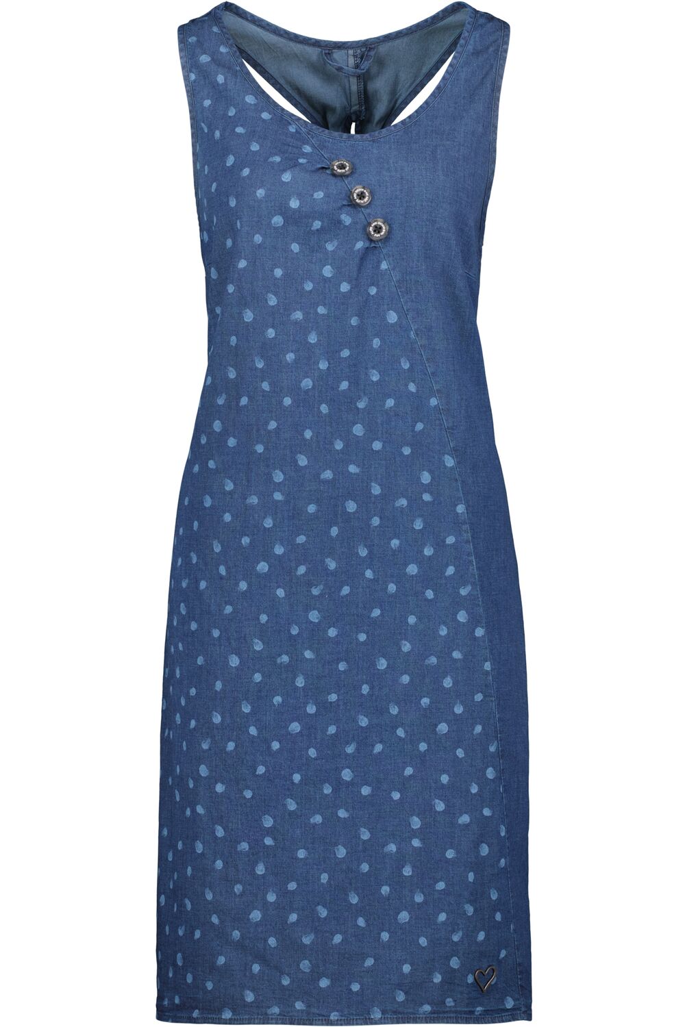 

Alife & kickin Летнее платье 'CameronAK' в голубом дениме, светло-голубое