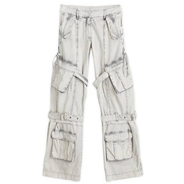 

Мешковатые джинсы карго Acne Studios, белый
