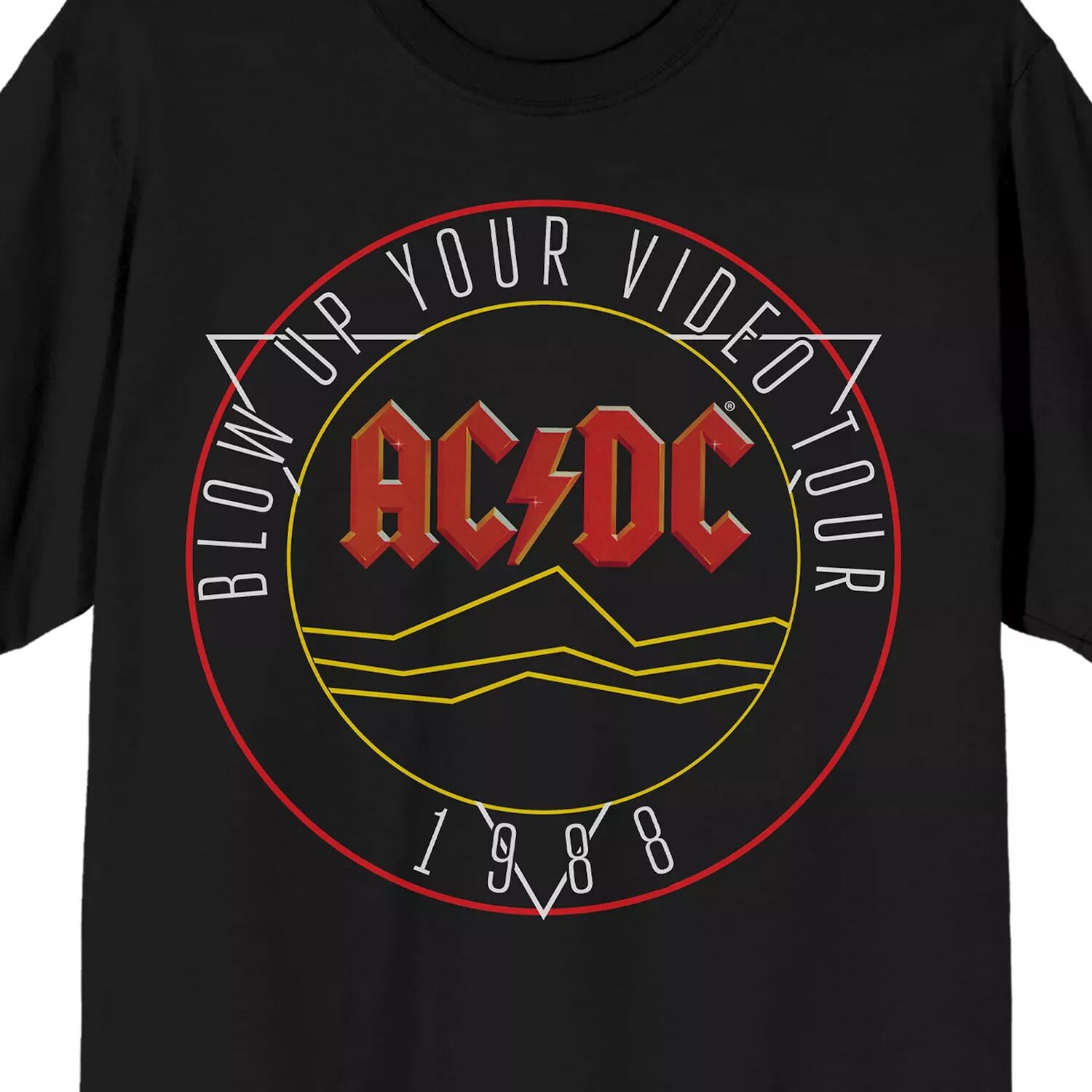 

Мужская футболка AC/DC Blow Up Your Video Licensed Character