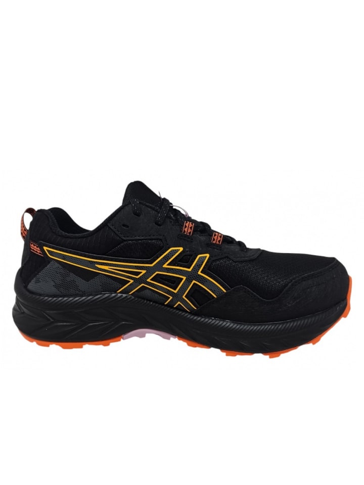 Кроссовки на шнуровке asics, черный — фото 4