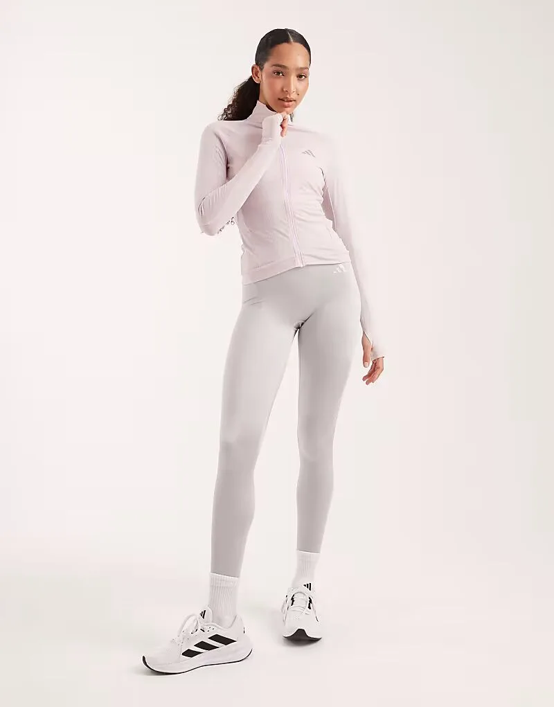 Леггинсы Adidas Performance Optime Essentials серого цвета