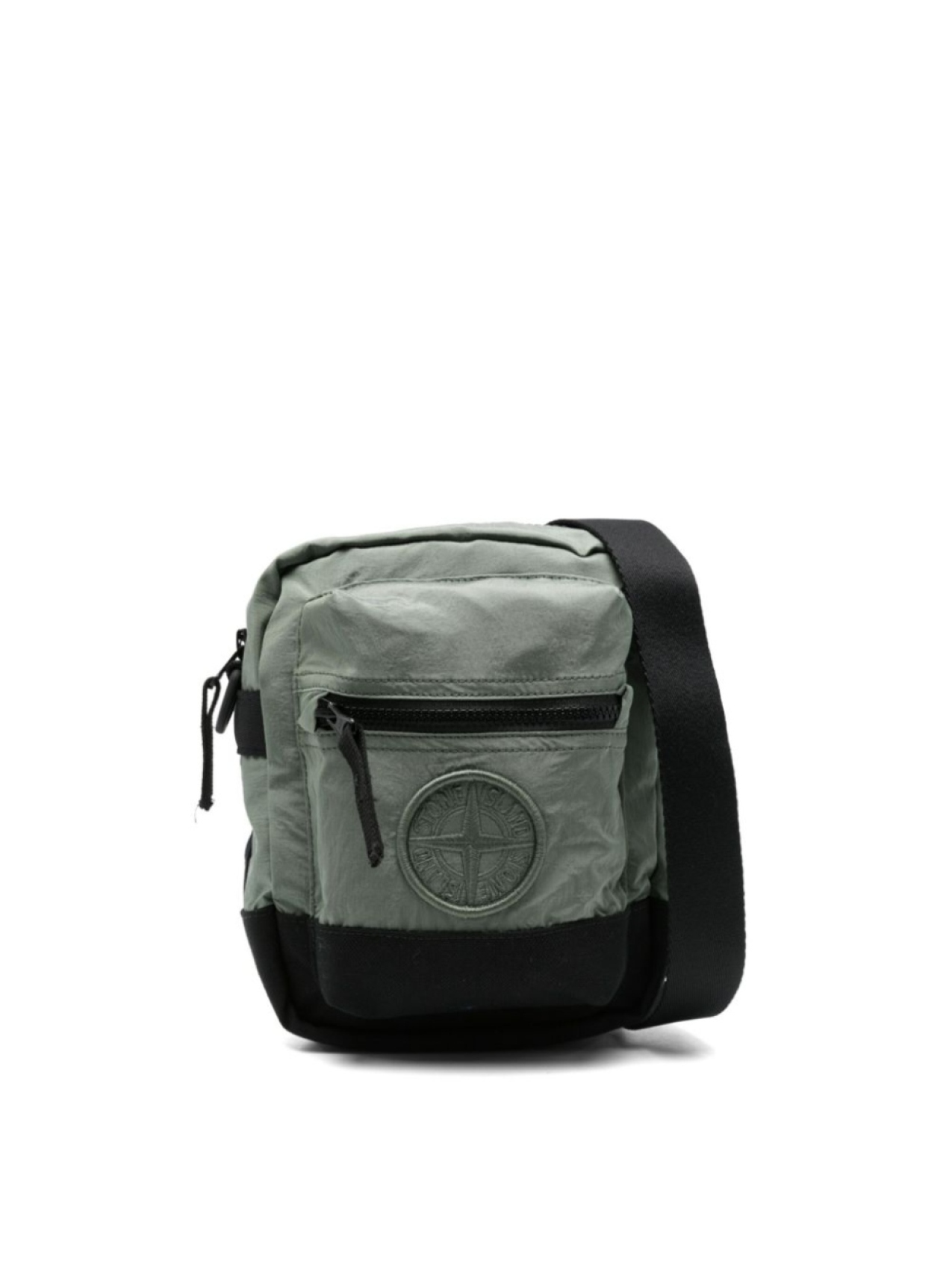 

Сумка-мессенджер с нашивкой Compass Stone Island, зеленый