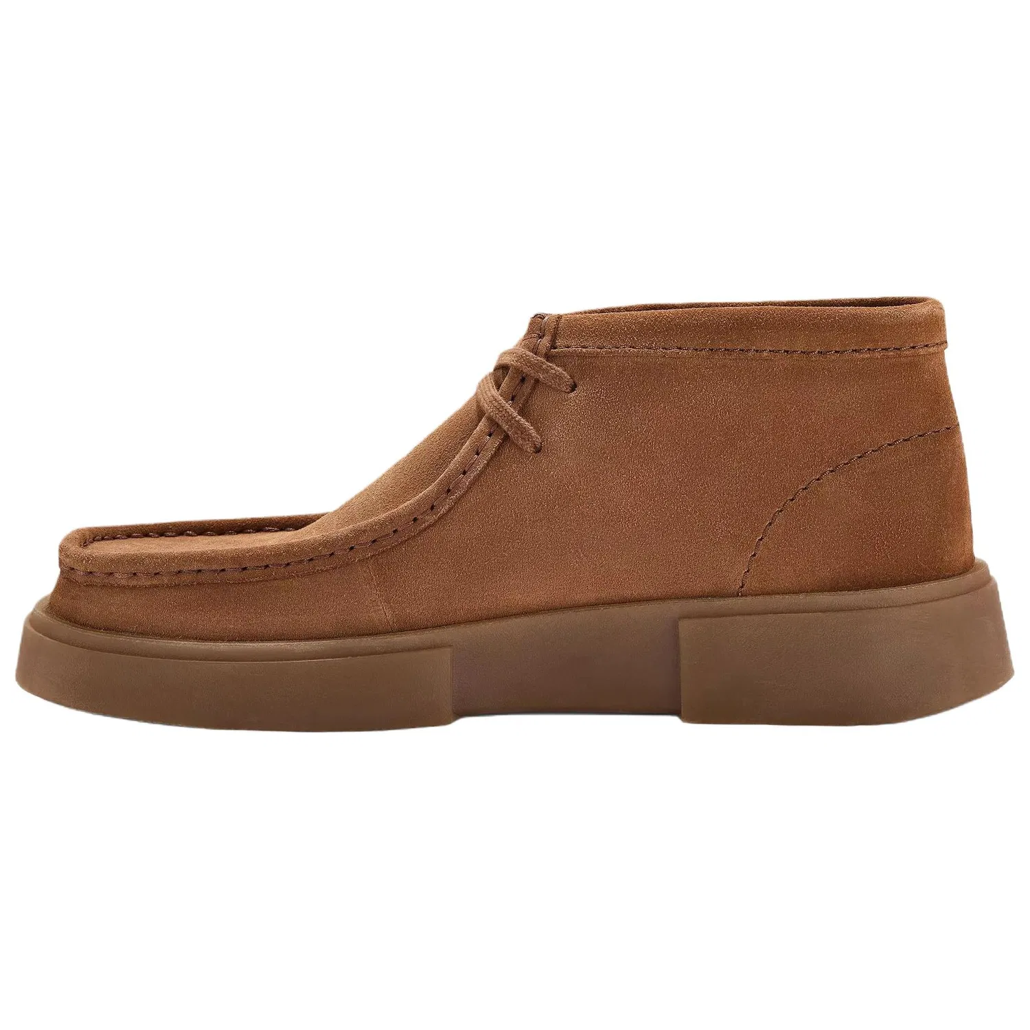 Ботинки замшевые Clarks Torview Hi коричневые