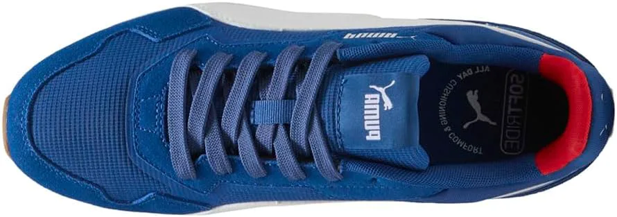 Мужские кроссовки PUMA Softride St Miller с шнуровкой, повседневные - синие, синий — фото 4