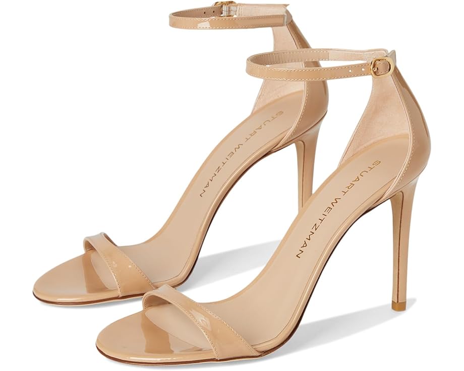 

Туфли Stuart Weitzman Nudist Ii Sandal 100, цвет Adobe