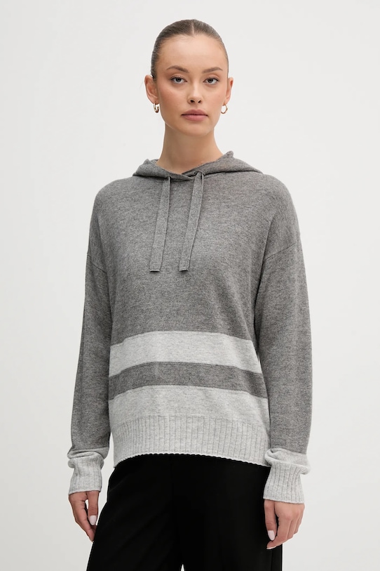 

Свитер из смесовой шерсти United Colors Of Benetton, серый