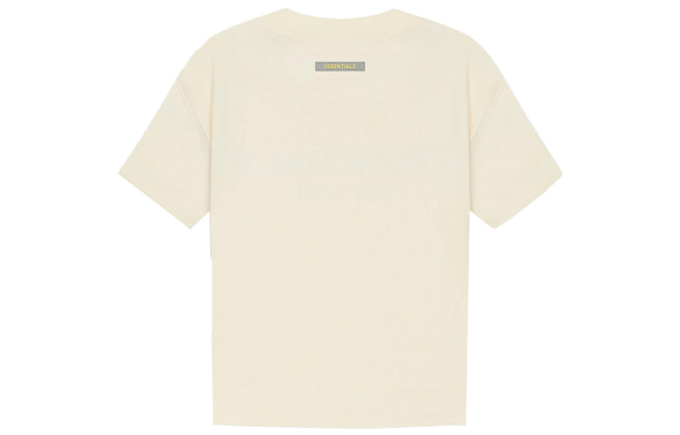 (GS) Футболка с коротким рукавом Fear of God Essentials SS21, цвет кремовый/масляный — фото 2