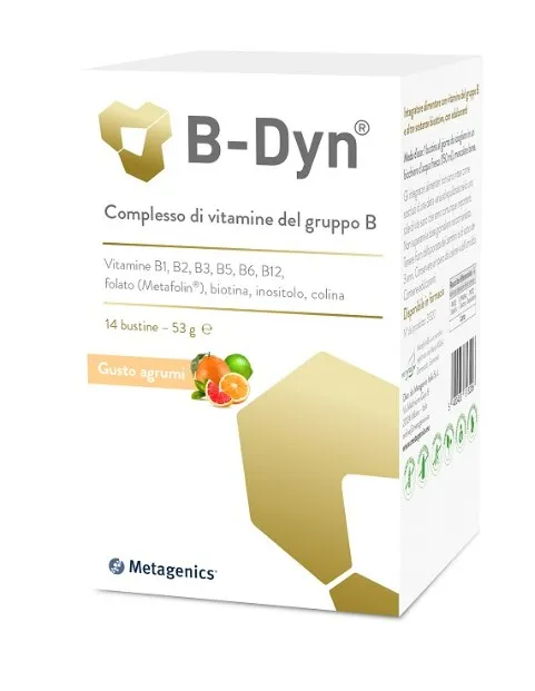 

B-Dyn 14 пакетиков витаминной добавки B Metagenics