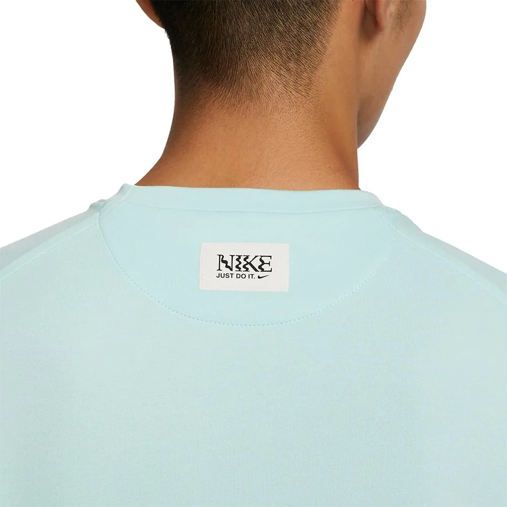 Nike Футболка мужская ледяной нефритовый зеленый — фото 4
